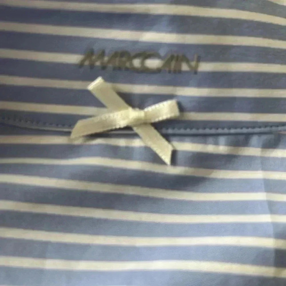 [N1/US4]Marc Cain Collections Women's  Blue Straps Blouse-NWOT - Picture 14 of 16